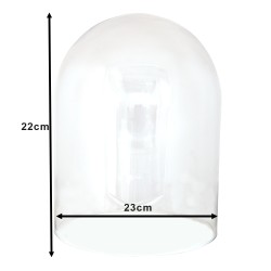 Clayre & Eef Stolp  Ø 23x22 cm Glas
