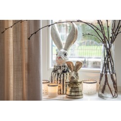 Clayre & Eef Vaas  Ø 10x28 cm Glas