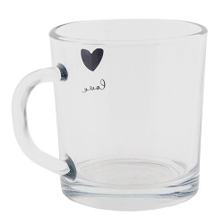 Clayre & Eef Bicchiere da tè 250 ml Vetro Coure