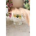 Clayre & Eef Tazza da tè 250 ml Vetro Coure Love