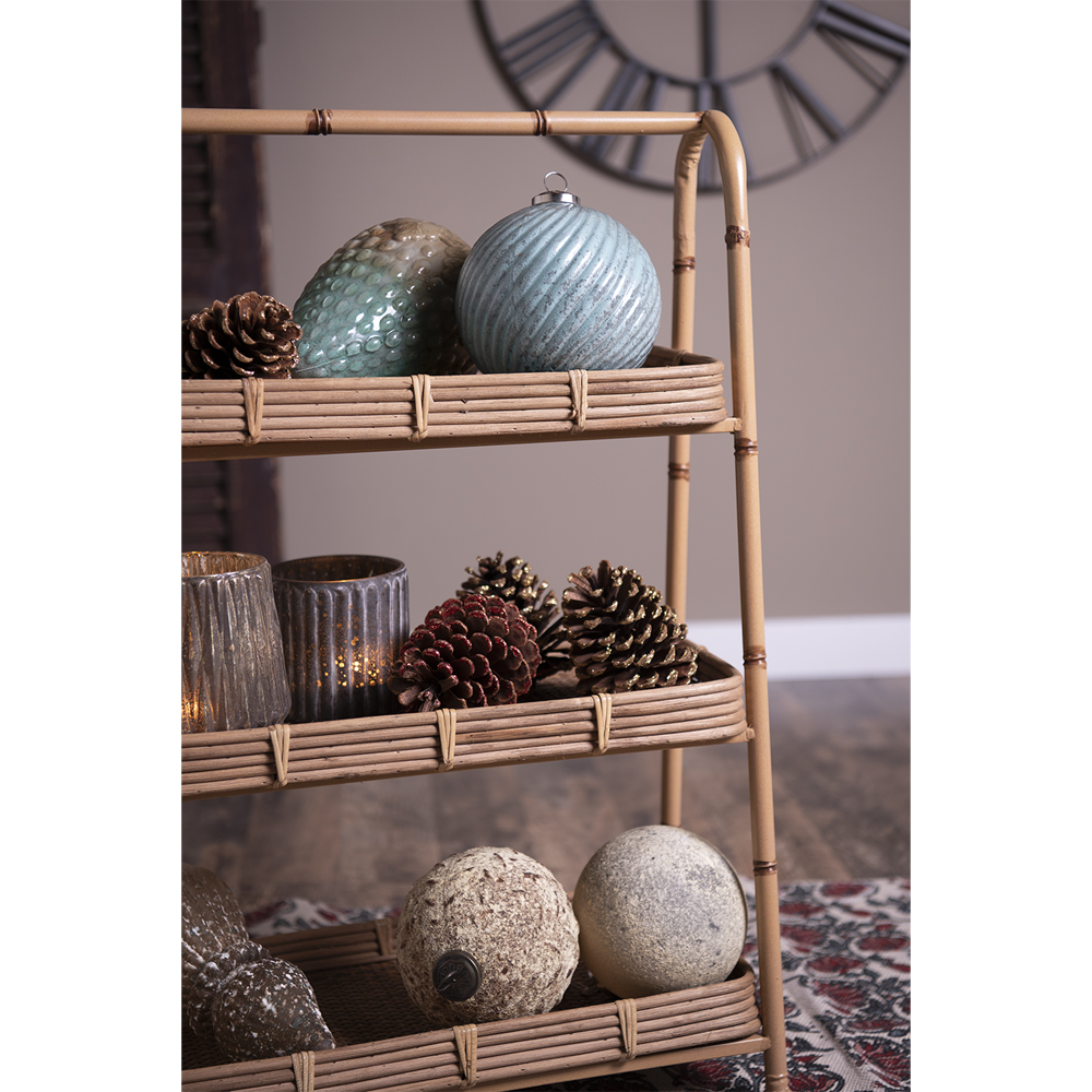 Kerstbal Xl Ø 15 Cm Turquoise Glas-image