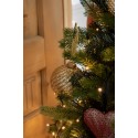 Clayre & Eef Christmas Bauble Ø 9 cm Gold colored Glass
