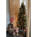 Clayre & Eef Christmas Bauble Ø 4 cm Red Glass
