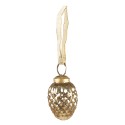 Clayre & Eef Palla di natale Ø 4 cm Color oro Vetro