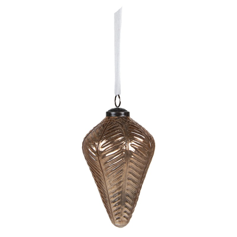 Clayre & Eef Palla di natale XL Ø 10 cm Color oro Vetro