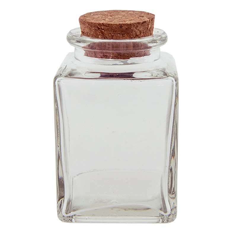 Clayre & Eef Storage Jar 90 ml Glass