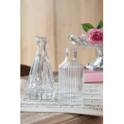 Clayre & Eef Vase Ø 7x15 cm Glass