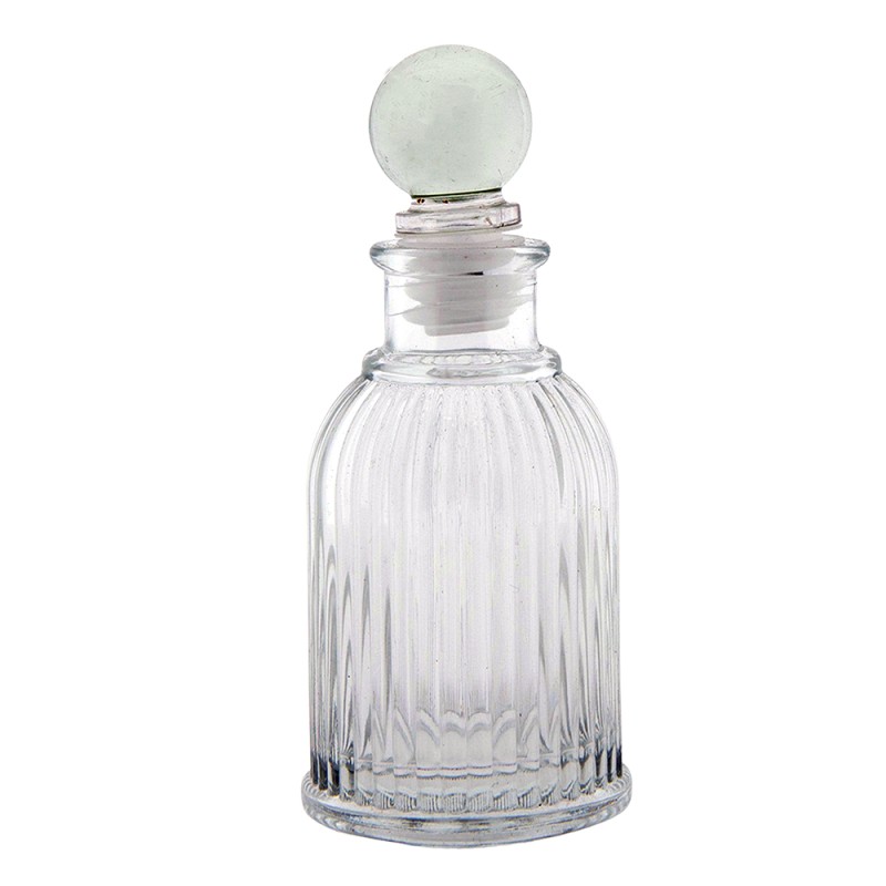 Clayre & Eef Decorative Bottle Ø 6x13 cm Glass