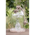 Clayre & Eef Vase Ø 6x11 cm Glass
