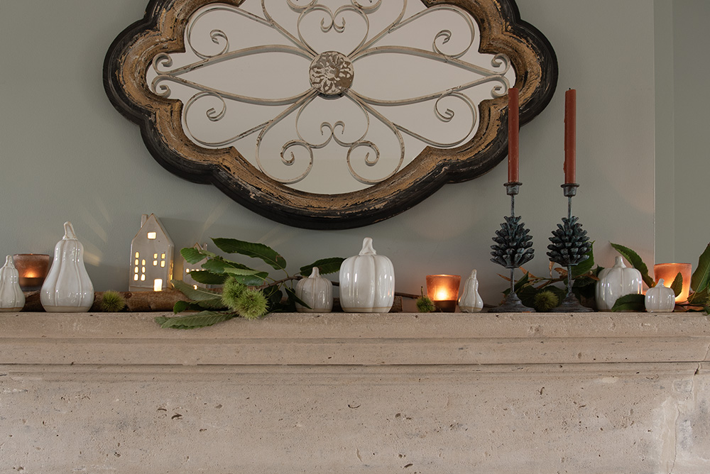 Theelichthouder Ø 7X8 Cm Bruin Glas-image