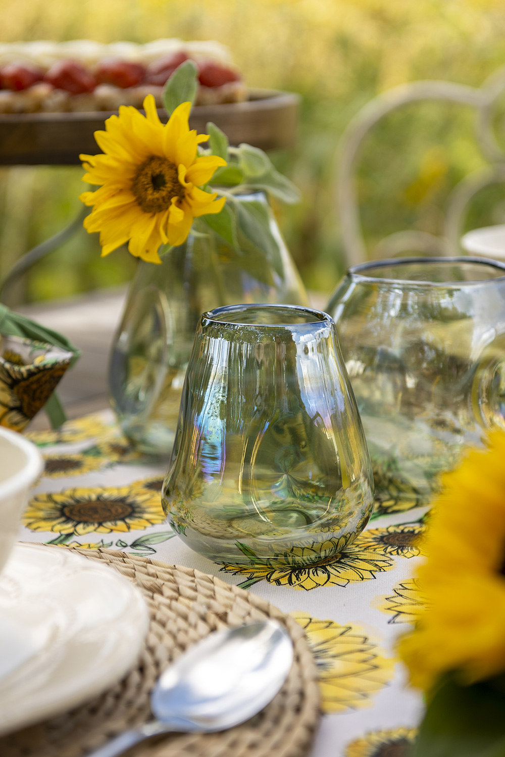 Vaas Ø 10X12 Cm Groen Glas-image