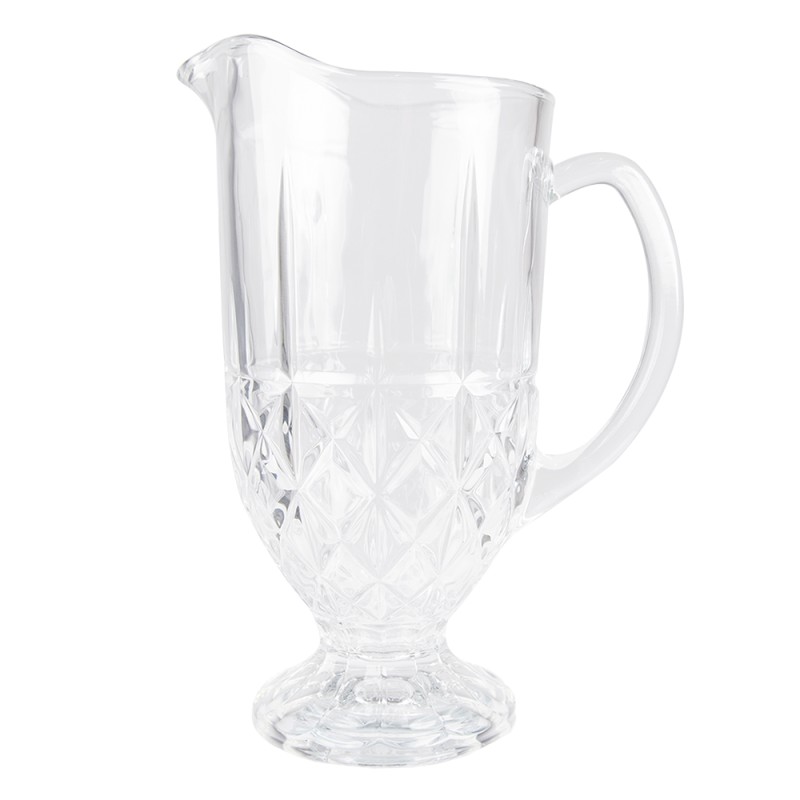 Clayre & Eef Decoratie Schenkkan  1145 ml Glas