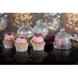 Clayre & Eef Glastopf Ø 19x13 cm Glas