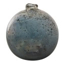 Clayre & Eef Vaso  Ø 13x13 cm Grigio Vetro