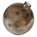 Clayre & Eef Vaas  Ø 13x13 cm Bruin Glas
