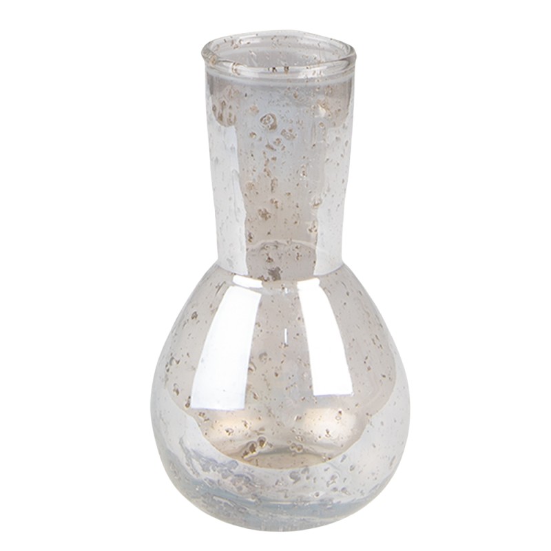 Clayre & Eef Vase Ø 7x14 cm Glass