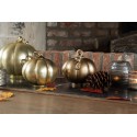 Clayre & Eef Decorazione Zucca Ø 21x22 cm Color oro Vetro