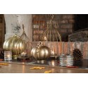 Clayre & Eef Decorazione Zucca Ø 15x15 cm Color rame Vetro