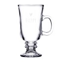 Clayre & Eef Theeglas  200 ml Glas Hart Happy