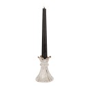 Clayre & Eef Candle holder Ø 16x17 cm Transparent Glass