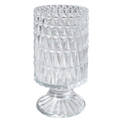 Clayre & Eef Vaso  Ø 10x18 cm Trasparente Vetro