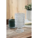 Clayre & Eef Vase Ø 10x18 cm Transparent Glass