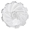 Clayre & Eef Corbeille de fruits Ø 38x21 cm Transparent Verre