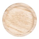 Clayre & Eef Cloche Ø 13x11 cm Marron Bois Verre Rond