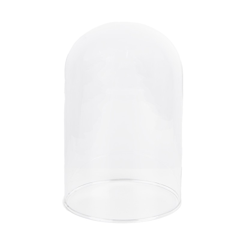 Clayre & Eef Stolp  Ø 13x16 cm Bruin Hout Glas Rond