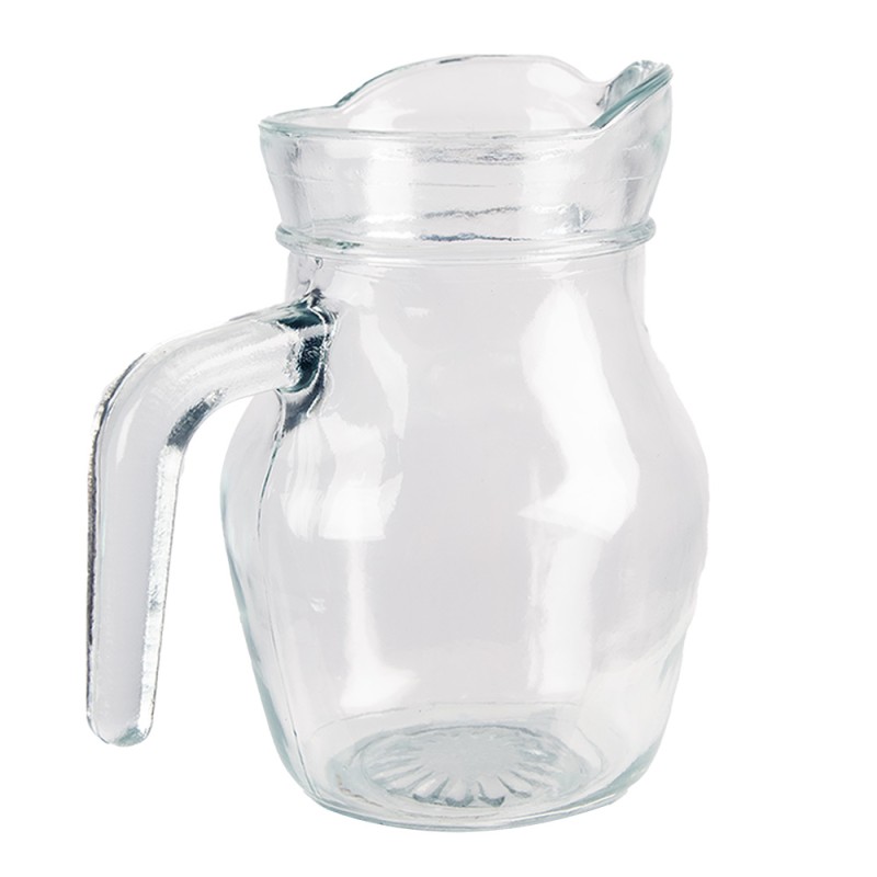 Clayre & Eef Caraffe decorativa 500 ml Trasparente Vetro