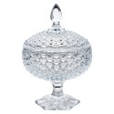 Clayre & Eef Pot en verre Ø 16x25 cm Transparent Verre