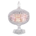 Clayre & Eef Pot en verre Ø 16x25 cm Transparent Verre