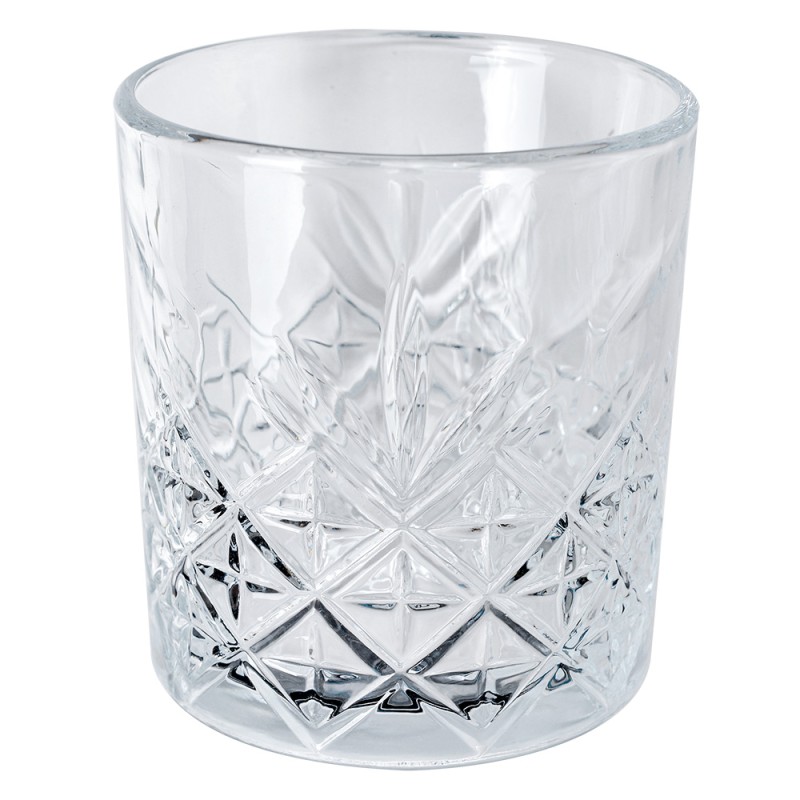 Clayre & Eef Verre d'eau 320 ml Transparent Verre