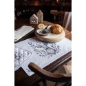 Clayre & Eef Pot Coasters Ø 30 cm Brown Wood Round