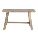 Clayre & Eef Petit table de plante 60x18x24 cm Marron Bois Rectangle