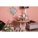 Clayre & Eef Plantentafeltje  47x29x38 cm Wit Bruin Hout Rechthoek
