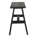 Clayre & Eef Plantentafeltje  42x28x43 cm Zwart Hout Rechthoek