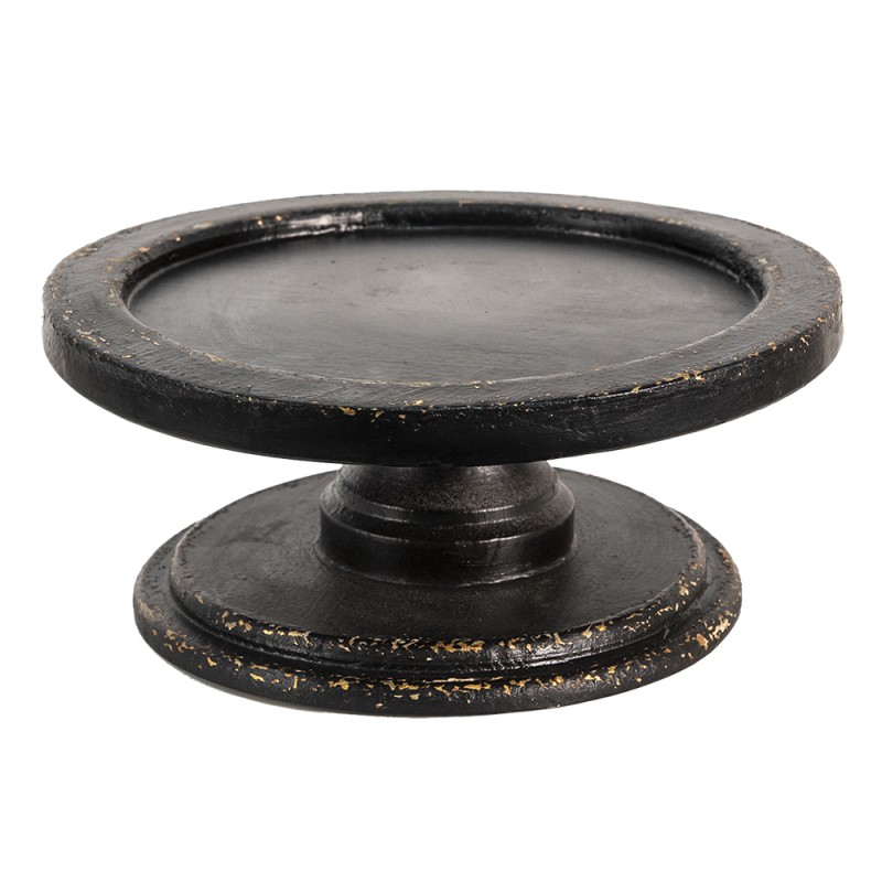 Clayre & Eef Etagere Ø 27x12 cm Brown Wood Round