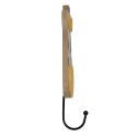 Clayre & Eef Wandhaak Giraf 11x4x21 cm Bruin Geel Hout Ijzer