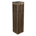 Clayre & Eef Lanterna 14x14x54 cm Marrone Legno
