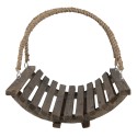 Clayre & Eef Scodella decorativa 40x29x10 cm Marrone Legno  Quadrato
