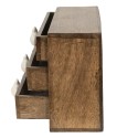 Clayre & Eef Ladekastje  29x14x22 cm Bruin Hout Kip