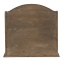 Clayre & Eef Briefhalter 33x13x31 cm Braun Holz