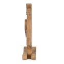 Clayre & Eef Figurine Rabbit 17x7x30 cm Brown Wood