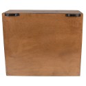 Clayre & Eef Cassettiera 34x12x30 cm Marrone Legno