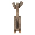Clayre & Eef Statuetta Coniglio 28x11x33 cm Marrone Legno