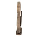 Clayre & Eef Figurine Cygne 38x6x43 cm Marron Bois
