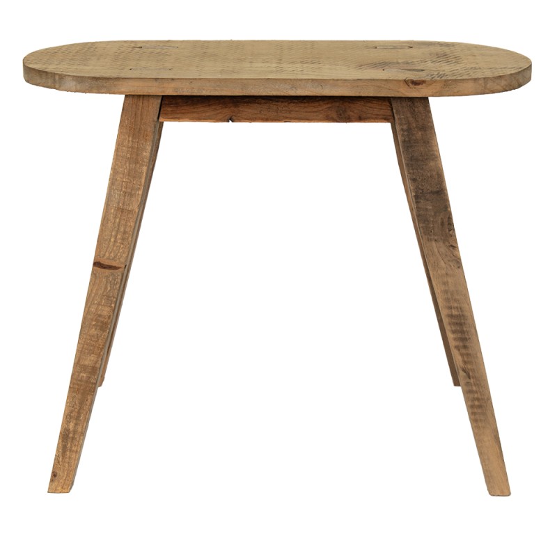Clayre & Eef Plant Table 49x20x41 cm Brown Wood Oval