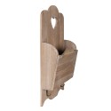 Clayre & Eef Magazine Holder 28x10x49 cm Brown Wood