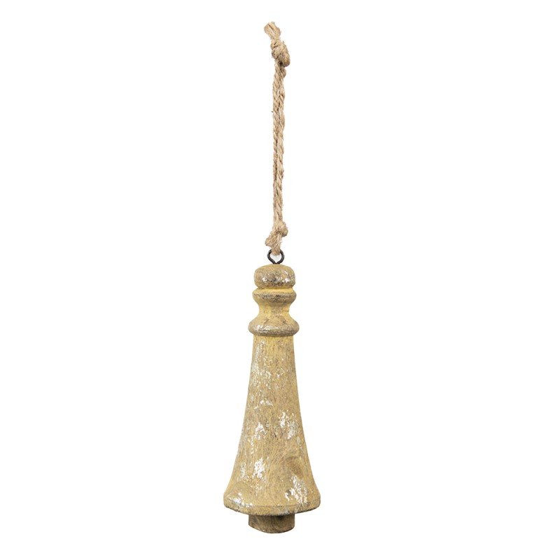 Clayre & Eef Hanger  Ø 6x16 cm Bruin Hout